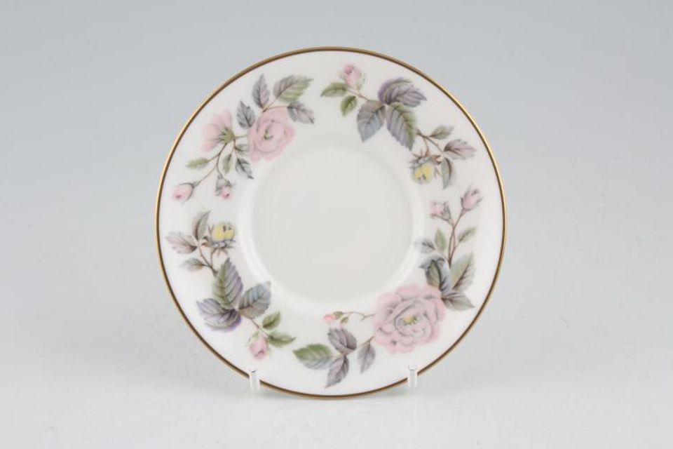 Royal Worcester June Garland Coffee Saucer for 2 3/8" cup 4 7/8"