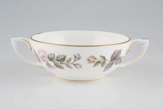 Sell Royal Worcester June Garland Soup Cup 2 handled 4 3/8"