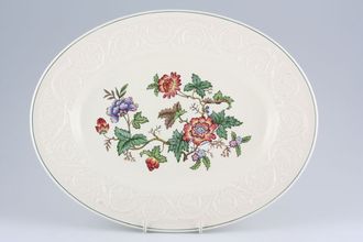 Sell Wedgwood Tapestry - Patrician Oval Platter 16"