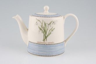 Wedgwood Sarah's Garden - Snowdrop Teapot 1pt