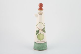 Wedgwood Sarah's Garden Vinegar Bottle + Stopper Green