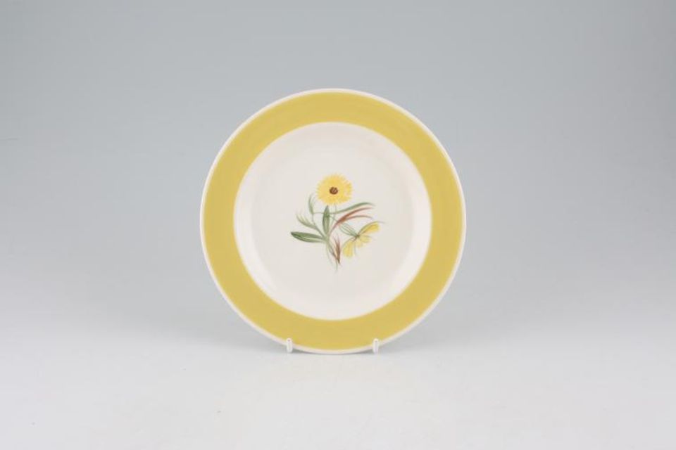 Susie Cooper Marigold Tea / Side Plate 6 3/4"