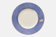Wedgwood Sarah's Garden Tea Plate Blue Border With Butterfly - Shades may vary 7 1/4" thumb 1