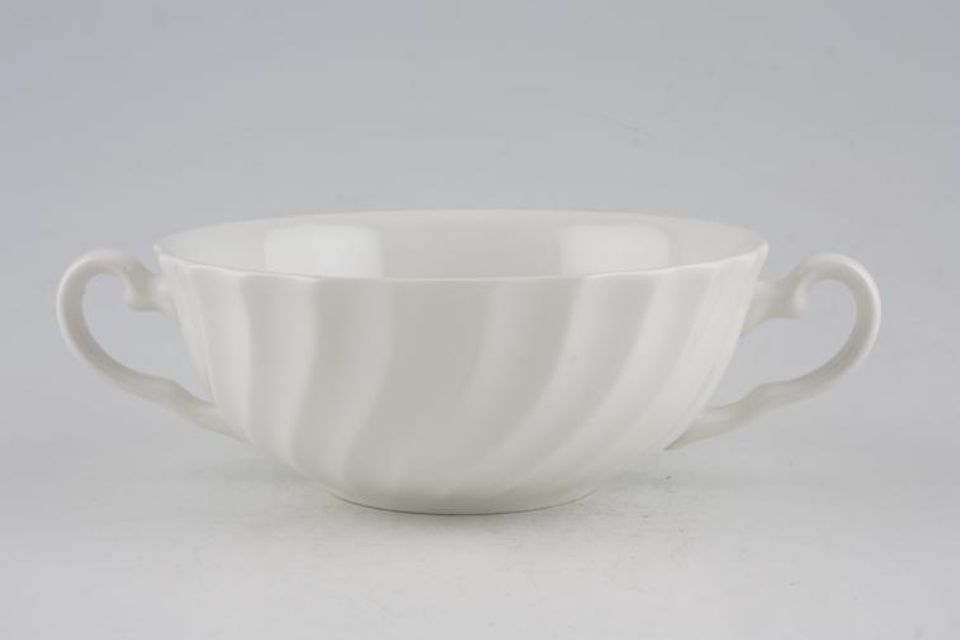 Johnson Brothers Regency White Soup Cup 2 handles