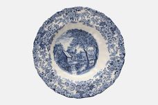 Johnson Brothers Mill Stream - Blue Rimmed Bowl soup/pasta 10" thumb 2