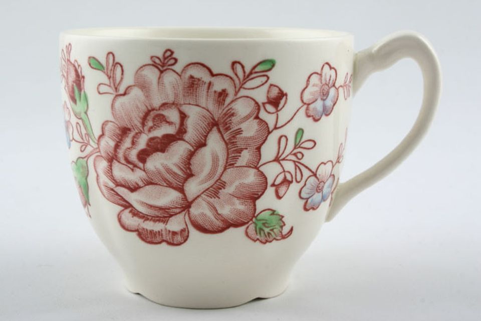 Johnson Brothers Rose Chintz - Pink Teacup tall 3 1/8" x 2 7/8"