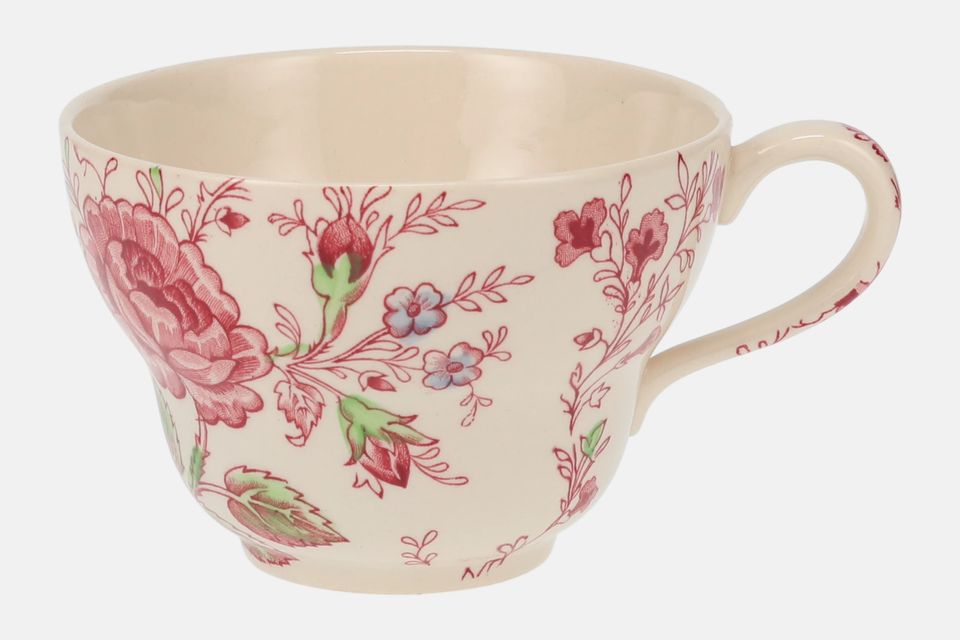 Johnson Brothers Rose Chintz - Pink Breakfast Cup 4 1/2" x 3"