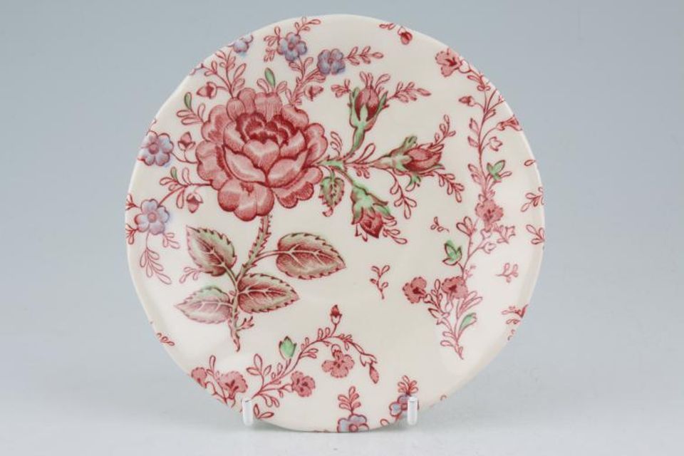 Johnson Brothers Rose Chintz - Pink Coffee Saucer 4 1/2"
