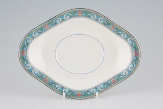 Wedgwood Runnymede - Turquoise W4465 Sauce Boat Stand