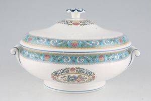 Wedgwood Runnymede - Turquoise W4465 Vegetable Tureen with Lid