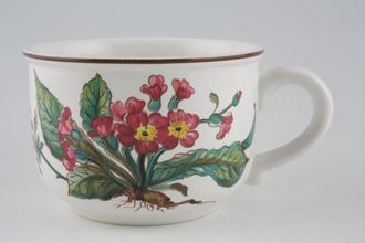 Villeroy & Boch Botanica - Brown or Black Backstamp Breakfast Cup Glazed 3 3/4" x 2 3/4"