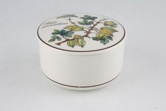 Sell Villeroy & Boch Botanica - Brown or Black Backstamp Trinket Box Lidded 5 3/4"