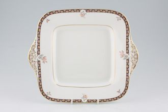 Wedgwood Isis - China Cake Plate Square / Eared 11"