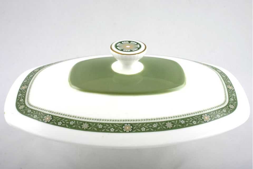 Royal Doulton Rondelay Vegetable Tureen Lid Only WITHOUT middle gold line