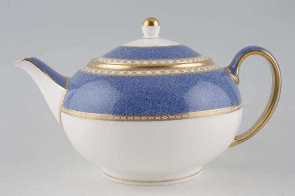 Wedgwood Ulander - Powder Blue Teapot Shades may vary slightly 1 3/4pt