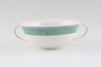Johnson Brothers Jardiniere - Green Soup Cup 2 handles
