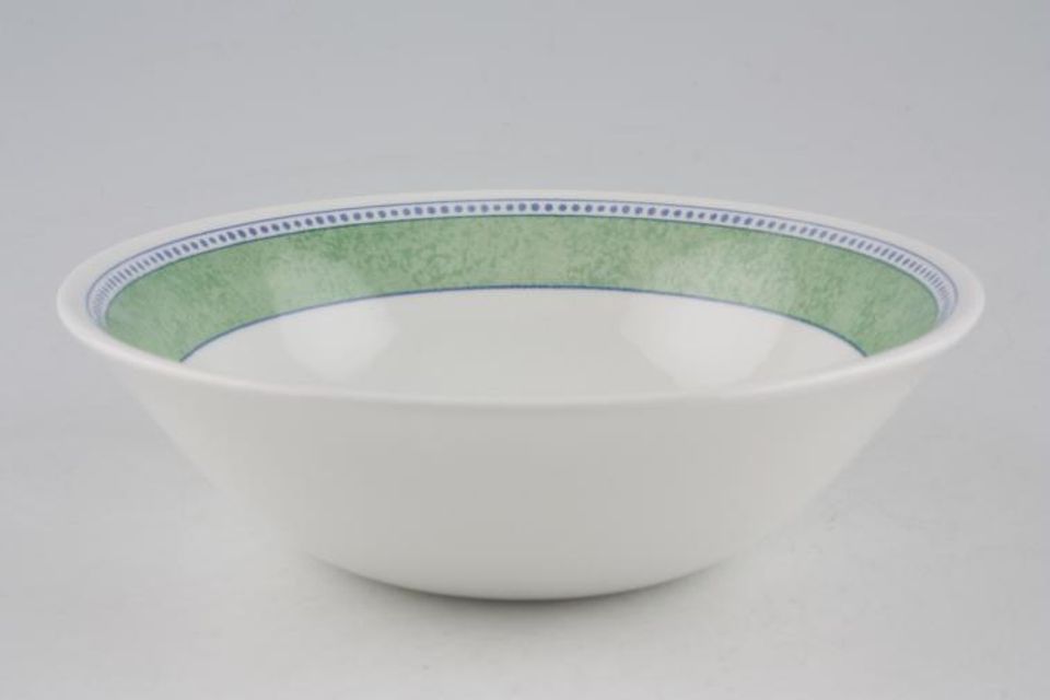 Johnson Brothers Jardiniere - Green Soup / Cereal Bowl 6"