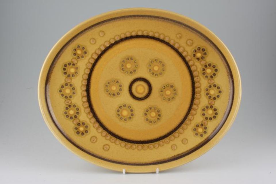 Franciscan Honeycomb Oval Platter 13 1/4"