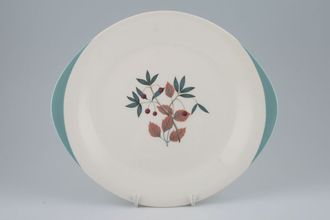 Wedgwood Brecon Cake Plate Round, Earred 11"