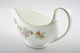 Sell Wedgwood Mirabelle R4537 Sauce Boat Gold Line Each Side Of Handle