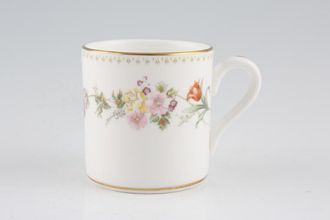 Sell Wedgwood Mirabelle R4537 Coffee/Espresso Can Gold line Centre Of Handle 2 1/8" x 2 1/4"