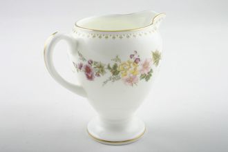 Sell Wedgwood Mirabelle R4537 Cream Jug Tall, Gold Line Centre of Handle 1/3pt