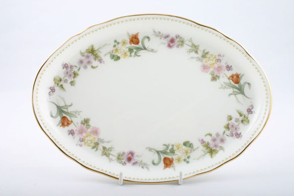 Wedgwood Mirabelle R4537 Tray (Giftware) Dressing table tray 9 1/2" x 6 3/4"