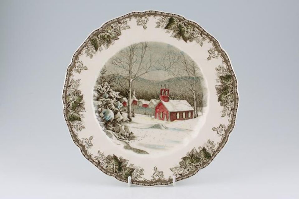 Johnson Brothers Friendly Village - The Dinner Plate The School House 10 1/2"