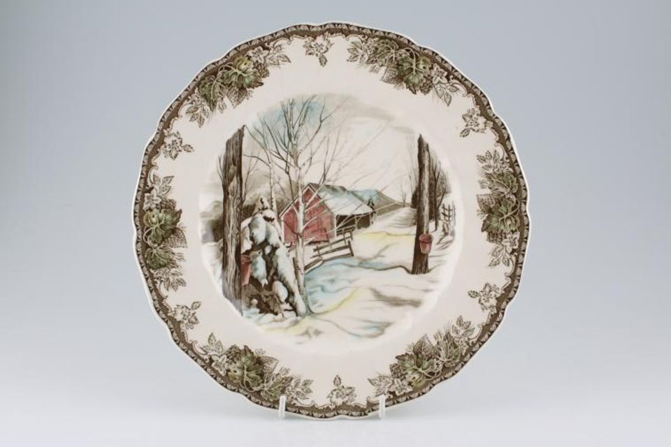 Johnson Brothers Friendly Village - The Dinner Plate Sugar Maples 10 1/2"