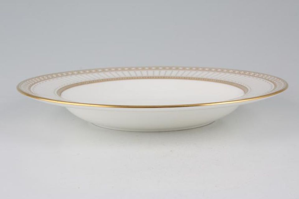Wedgwood Colonnade - Gold - W4339 Rimmed Bowl 8"