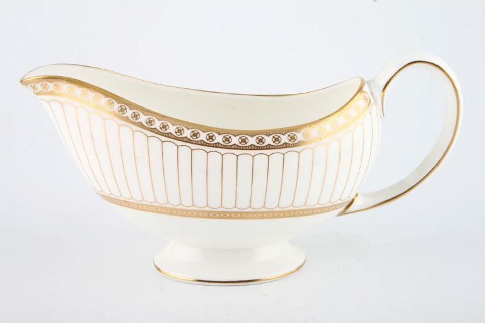Wedgwood Colonnade - Gold - W4339 Sauce Boat