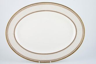 Wedgwood Colonnade - Gold - W4339 Oval Platter 15 1/4"
