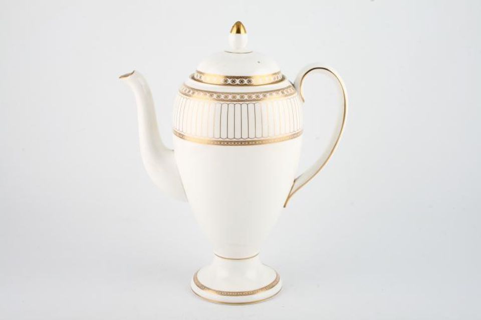 Wedgwood Colonnade - Gold - W4339 Coffee Pot 2pt