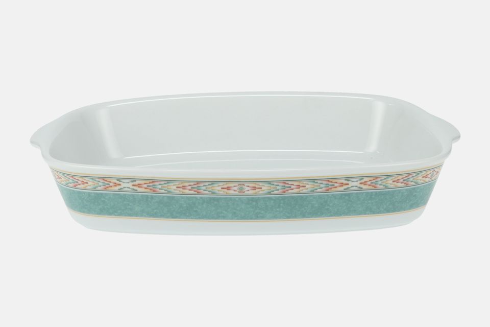 Wedgwood Aztec - Home Lasagne Dish Also used as a roaster 12 1/4" x 9"