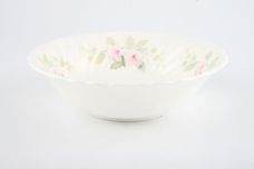 Wedgwood 4 Sprays of Apple Blossom Soup / Cereal Bowl 6 1/4" thumb 1