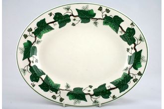 Sell Wedgwood Napoleon Ivy - Green Edge Oval Platter 12 1/2"