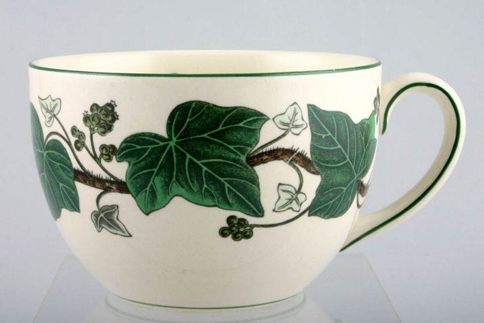 Wedgwood Napoleon Ivy - Green Edge Breakfast Cup 4" x 2 1/2"