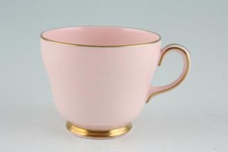 Wedgwood Alpine Pink - Gold Edge Teacup 3 1/4" x 2 3/4"