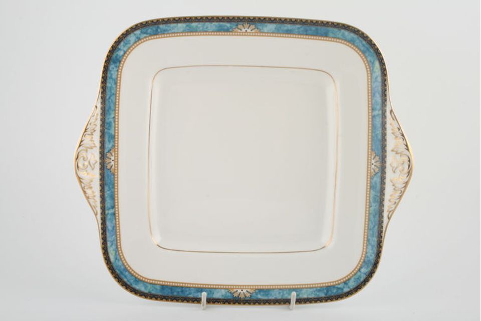 Wedgwood Curzon Cake Plate Square - Eared 11"