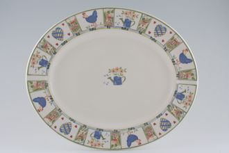 Sell Johnson Brothers Meadow Brook Oval Platter 14"