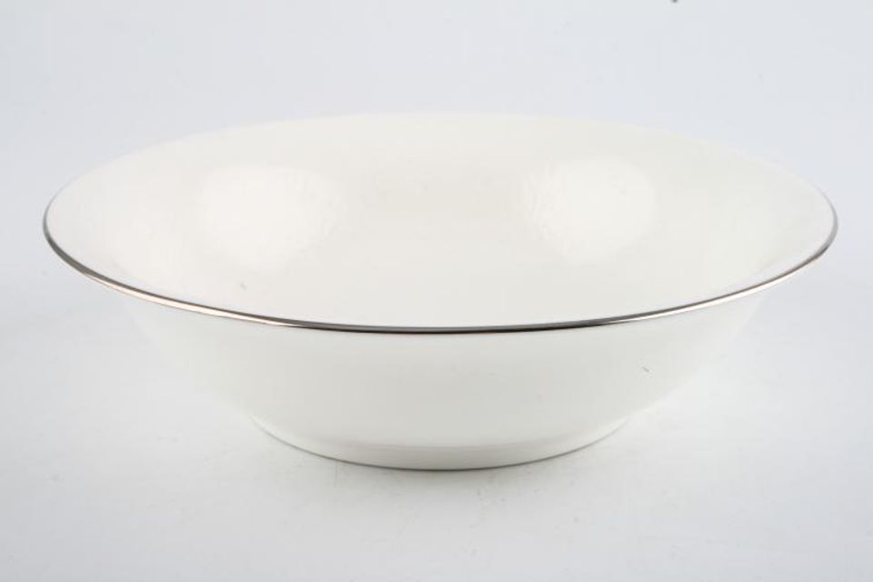 Wedgwood Silver Ermine Soup / Cereal Bowl 6"