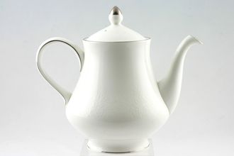 Wedgwood Silver Ermine Teapot 2pt