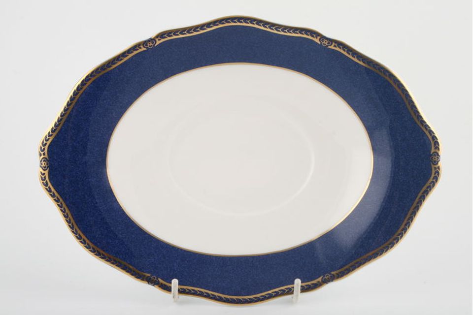 Wedgwood Crown Sapphire Sauce Boat Stand
