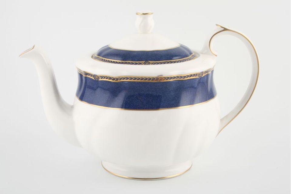 Wedgwood Crown Sapphire Teapot 2 1/2pt