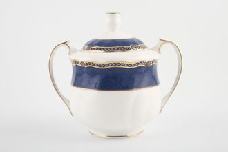 Wedgwood Crown Sapphire Sugar Bowl - Lidded (Tea)