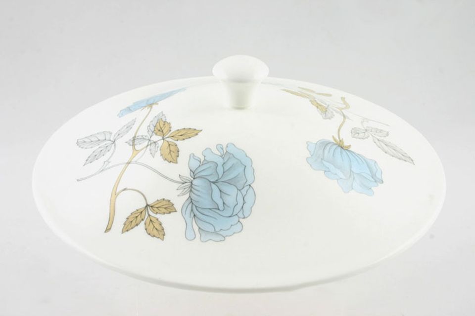 Wedgwood Ice Rose Vegetable Tureen Lid Only round