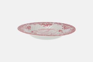 Johnson Brothers Coaching Scenes - Pink Rimmed Bowl