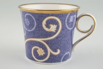 Wedgwood Time for Wedgwood Coffee Cup Blue 2 1/2" x 2 1/4"