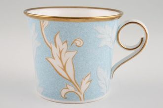 Wedgwood Time for Wedgwood Coffee Cup Pale Blue 2 1/2" x 2 1/4"