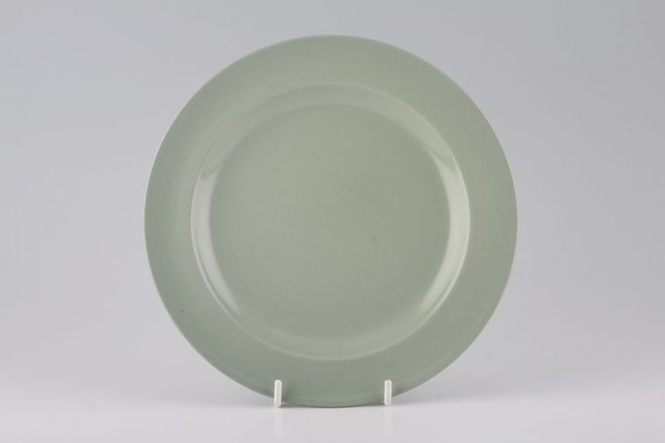 Wedgwood Celadon Green Breakfast / Lunch Plate 1" rim 9"